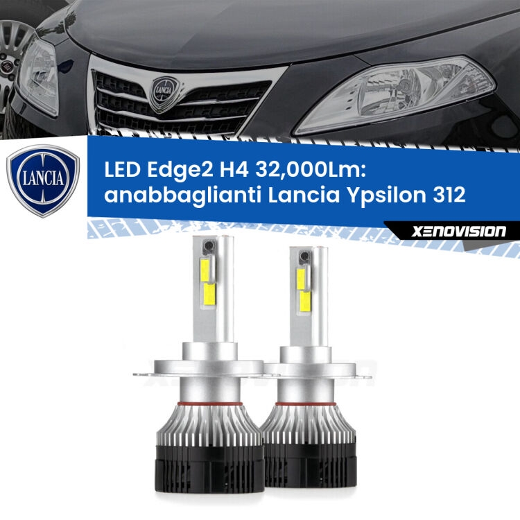 Anabbaglianti LED H4 32,000Lm per Lancia Ypsilon II 312 2011 in poi <p><strong>Kit anabbaglianti LED H4 per Lancia Ypsilon</strong> II 312 2011 in poi. </strong>Potenza smisurata, taglio di luce perfetto. Super canbus. Qualità Massima.</p>