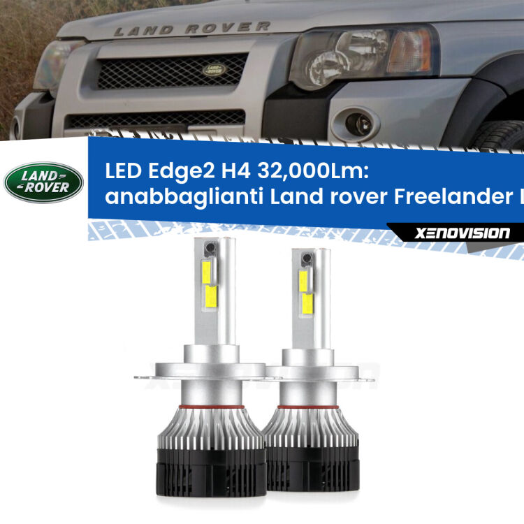 Anabbaglianti LED H4 32,000Lm per Land rover Freelander L314 a parabola singola <p><strong>Kit anabbaglianti LED H4 per Land rover Freelander</strong> L314 a parabola singola. </strong>Potenza smisurata, taglio di luce perfetto. Super canbus. Qualità Massima.</p>