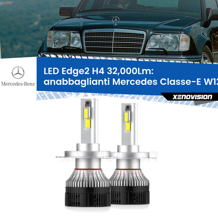 Anabbaglianti LED H4 32,000Lm per Mercedes Classe-E W124 1993 - 1995 <p><strong>Kit anabbaglianti LED H4 per Mercedes Classe-E</strong> W124 1993 - 1995. </strong>Potenza smisurata, taglio di luce perfetto. Super canbus. Qualità Massima.</p>