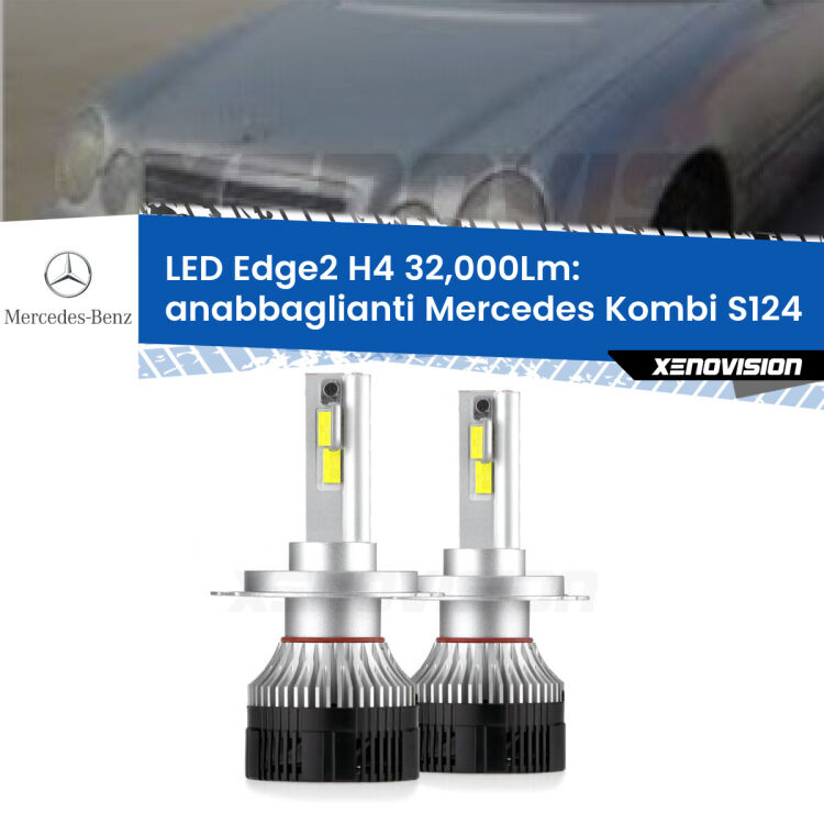 Anabbaglianti LED H4 32,000Lm per Mercedes Kombi S124 1985 - 1993 <p><strong>Kit anabbaglianti LED H4 per Mercedes Kombi</strong> S124 1985 - 1993. </strong>Potenza smisurata, taglio di luce perfetto. Super canbus. Qualità Massima.</p>