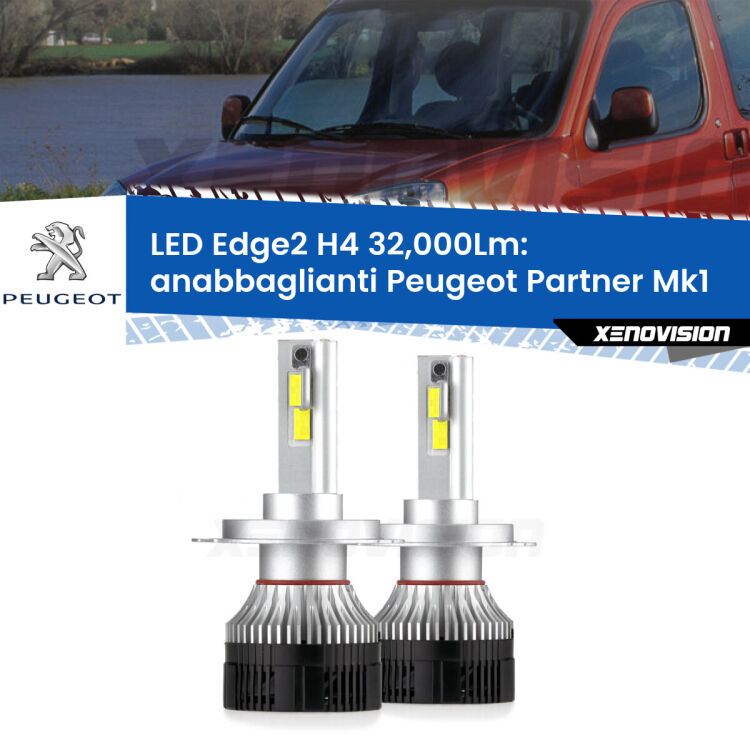 <p><strong>Kit anabbaglianti LED H4 per Peugeot Partner</strong> Mk1 1996 - 2007. </strong>Potenza smisurata, taglio di luce perfetto. Super canbus. Qualità Massima.</p>