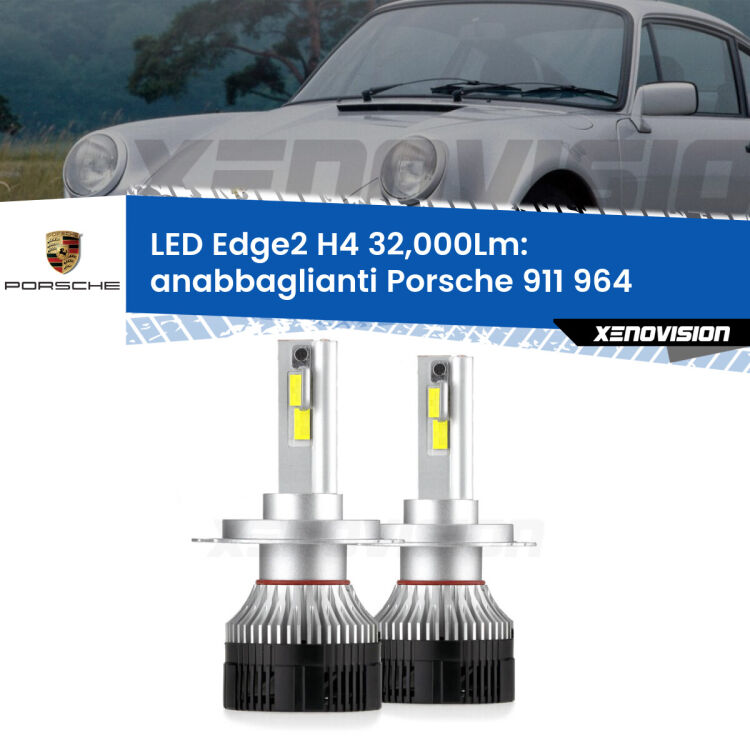 Anabbaglianti LED H4 32,000Lm per Porsche 911 964 1988 - 1993 <p><strong>Kit anabbaglianti LED H4 per Porsche 911</strong> 964 1988 - 1993. </strong>Potenza smisurata, taglio di luce perfetto. Super canbus. Qualità Massima.</p>