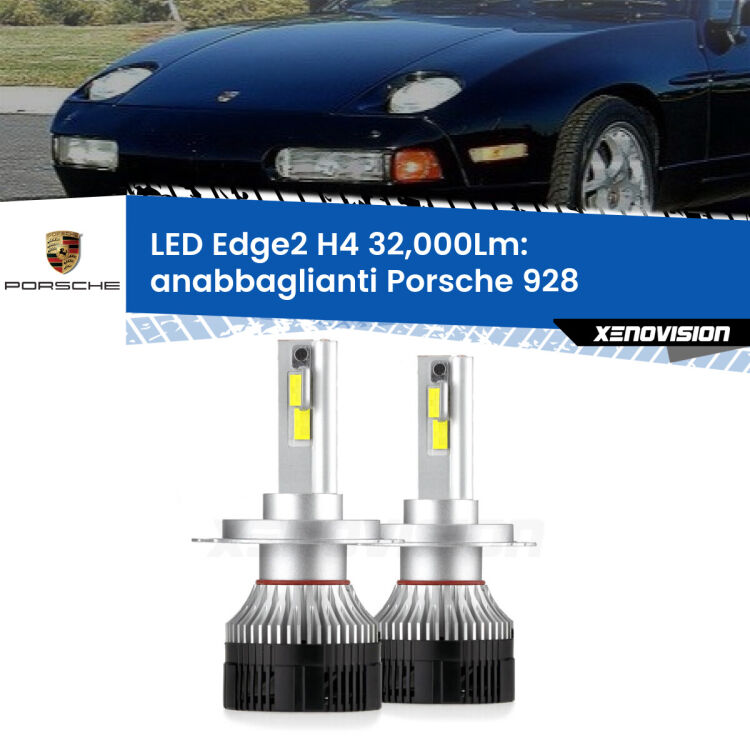 Anabbaglianti LED H4 32,000Lm per Porsche 928  1977 - 1995 <p><strong>Kit anabbaglianti LED H4 per Porsche 928</strong>  1977 - 1995. </strong>Potenza smisurata, taglio di luce perfetto. Super canbus. Qualità Massima.</p>