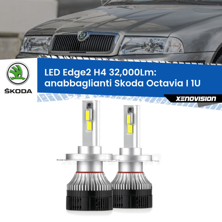 0 Anabbaglianti LED H4 32,000Lm per Skoda Octavia I 1U 1996 - 2010 <p><strong>Kit anabbaglianti LED H4 per Skoda Octavia I</strong> 1U 1996 - 2010. </strong>Potenza smisurata, taglio di luce perfetto. Super canbus. Qualità Massima.</p>