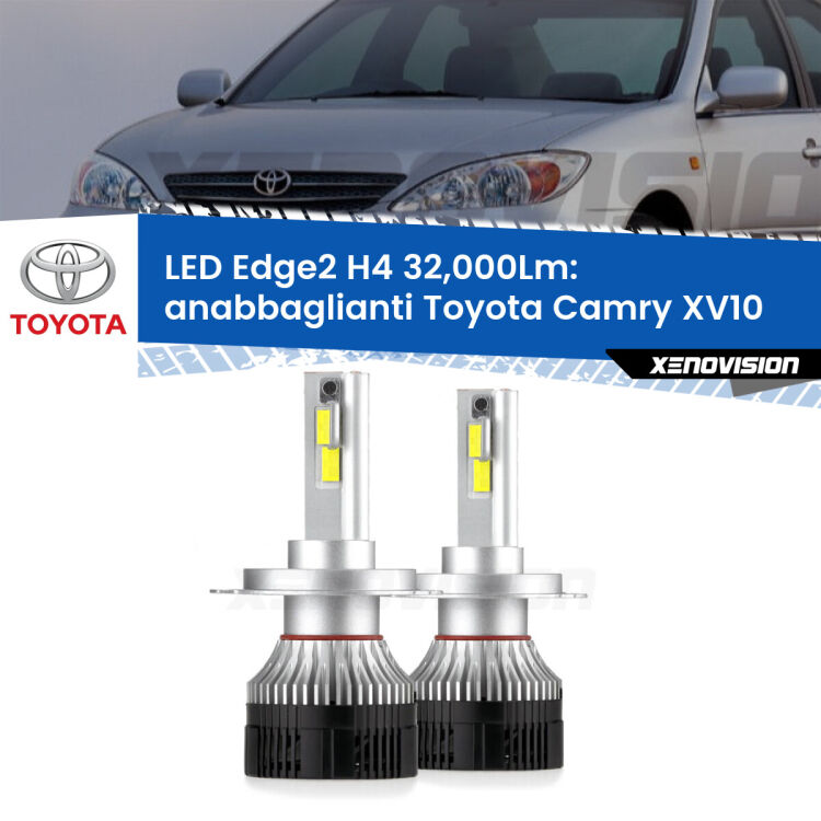Anabbaglianti LED H4 32,000Lm per Toyota Camry XV10 1991 - 1996 <p><strong>Kit anabbaglianti LED H4 per Toyota Camry</strong> XV10 1991 - 1996. </strong>Potenza smisurata, taglio di luce perfetto. Super canbus. Qualità Massima.</p>