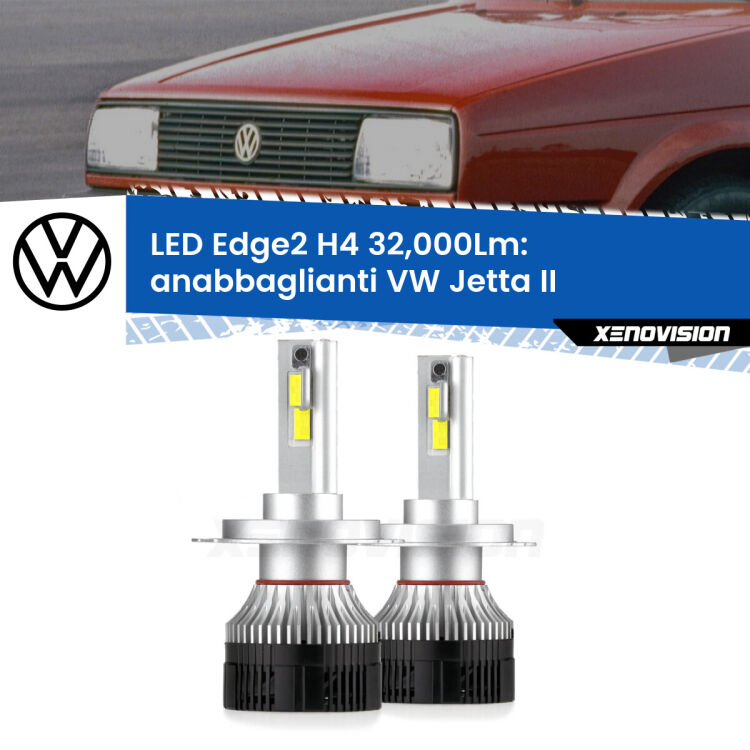 Anabbaglianti LED H4 32,000Lm per VW Jetta II 1984 - 1992 <p><strong>Kit anabbaglianti LED H4 per VW Jetta</strong> II 1984 - 1992. </strong>Potenza smisurata, taglio di luce perfetto. Super canbus. Qualità Massima.</p>