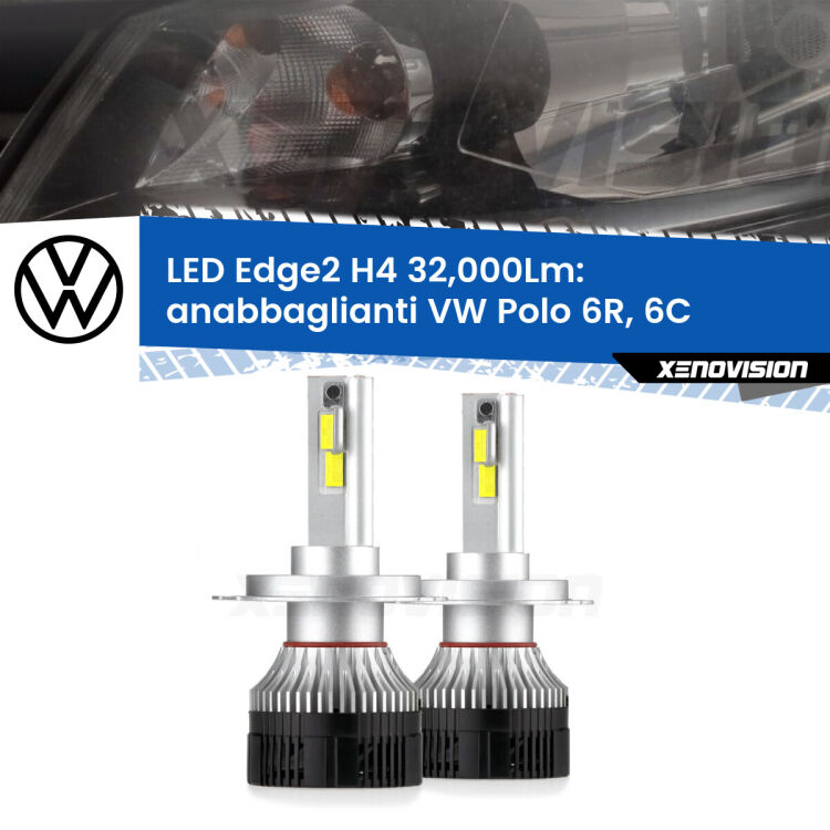 Anabbaglianti LED H4 32,000Lm per VW Polo 6R, 6C 6R monolampada <p><strong>Kit anabbaglianti LED H4 per VW Polo</strong> 6R, 6C 6R monolampada. </strong>Potenza smisurata, taglio di luce perfetto. Super canbus. Qualità Massima.</p>