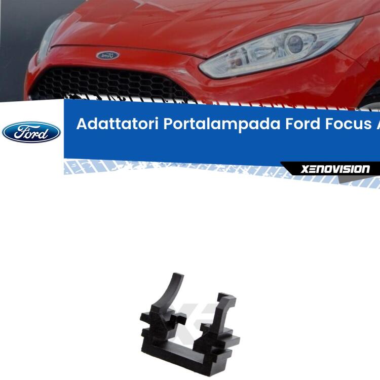 0 Coppia Adattatori Portalampada LED Abbaglianti Ford Fiesta Coppia adattatori portalampada LED per Ford Fiesta
