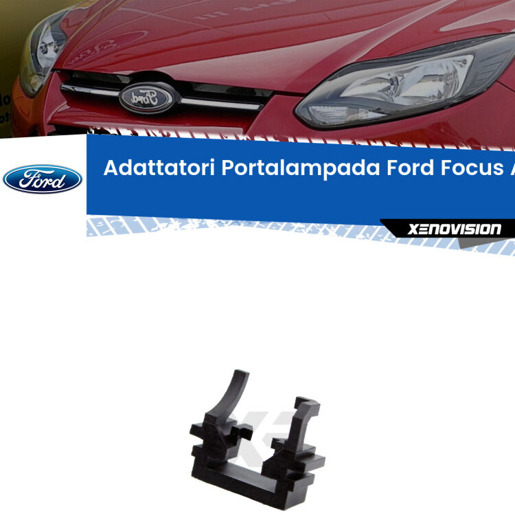 Coppia adattatori portalampada LED per Ford Focus
