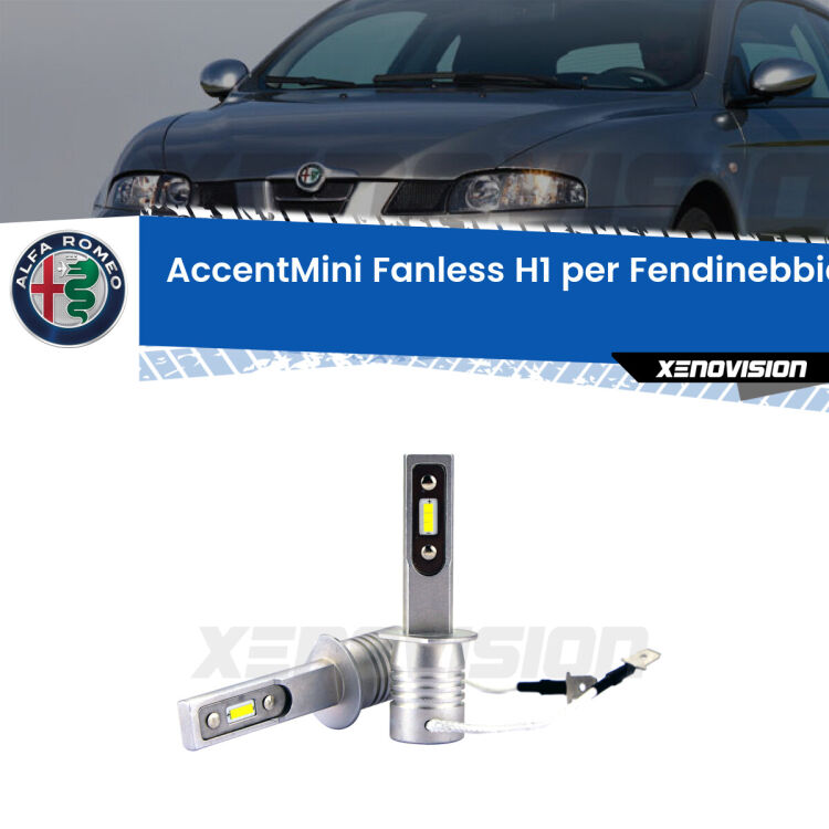 0 Fendinebbia LED H1 9600Lumen per Alfa romeo GT (937) 2003 -2010 Lampade H1 <strong>fendinebbia LED Alfa romeo GT.</strong> Coppia lampade senza ventola e ultracompatte per installazioni in fari senza spazi. Non richiede cavi Easyplug.