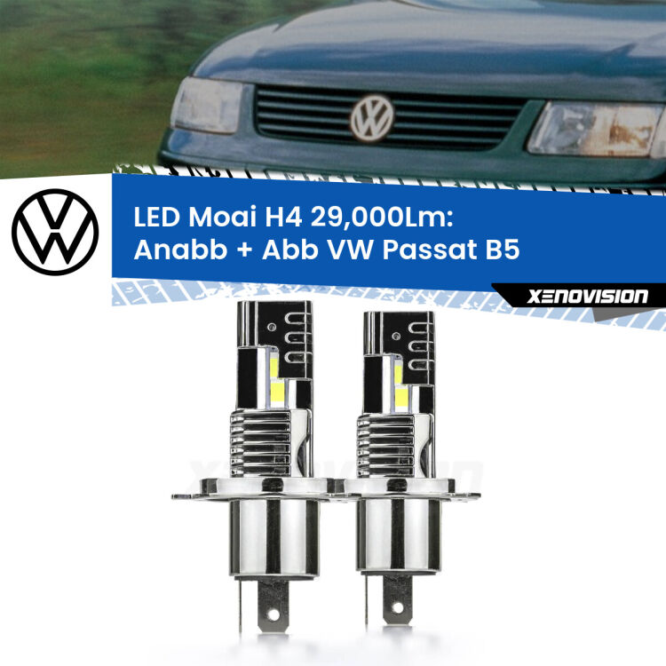 0 Fendinebbia LED H4 29,000Lm per VW Passat B5 1996 - 2000 <strong>Kit Fendinebbia LED per VW Passat</strong> B5 1996 - 2000</strong>: 29.000Lumen, canbus, fatti per durare. Qualità Massima Garantita.