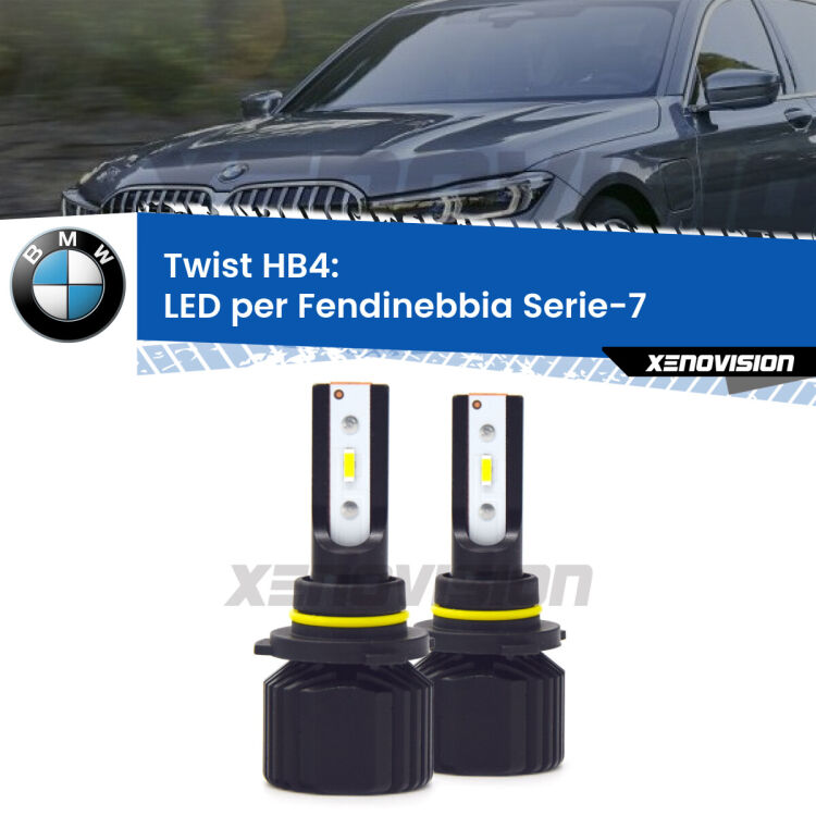 0 Fendinebbia LED HB4 11,000Lumen per BMW Serie-7 (E65, E66, E67) 2001 -2008 <strong>Kit fendinebbia LED </strong><strong>HB4</strong><strong> BMW Serie-7.</strong> Compatte, impermeabili, senza ventola: praticamente indistruttibili. Top Quality. Canbus sul 85% delle auto.