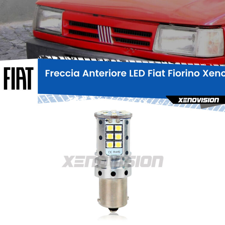 0 Freccia Anteriore LED Fiat Fiorino: Xenovision Arrow P21W <strong>LED </strong><strong>P21W</strong><strong> p</strong><strong><strong>e</strong>r freccia anteriore Fiat Fiorino</strong>. 8x volte più luce, No Hyperflash, dimensioni compatte. Qualità Massima.