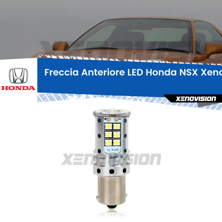 0 Freccia Anteriore LED Honda NSX: Xenovision Arrow P21W <strong>LED </strong><strong>P21W</strong><strong> p</strong><strong><strong>e</strong>r freccia anteriore Honda NSX</strong>. 8x volte più luce, No Hyperflash, dimensioni compatte. Qualità Massima.