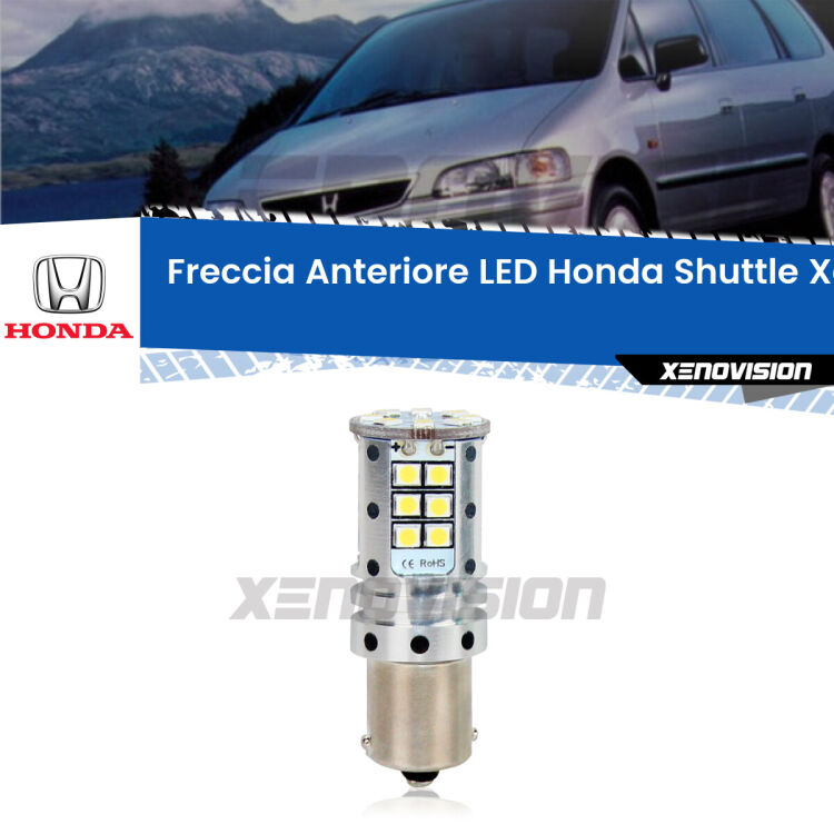 0 Freccia Anteriore LED Honda Shuttle: Xenovision Arrow P21W <strong>LED </strong><strong>P21W</strong><strong> p</strong><strong><strong>e</strong>r freccia anteriore Honda Shuttle</strong>. 8x volte più luce, No Hyperflash, dimensioni compatte. Qualità Massima.