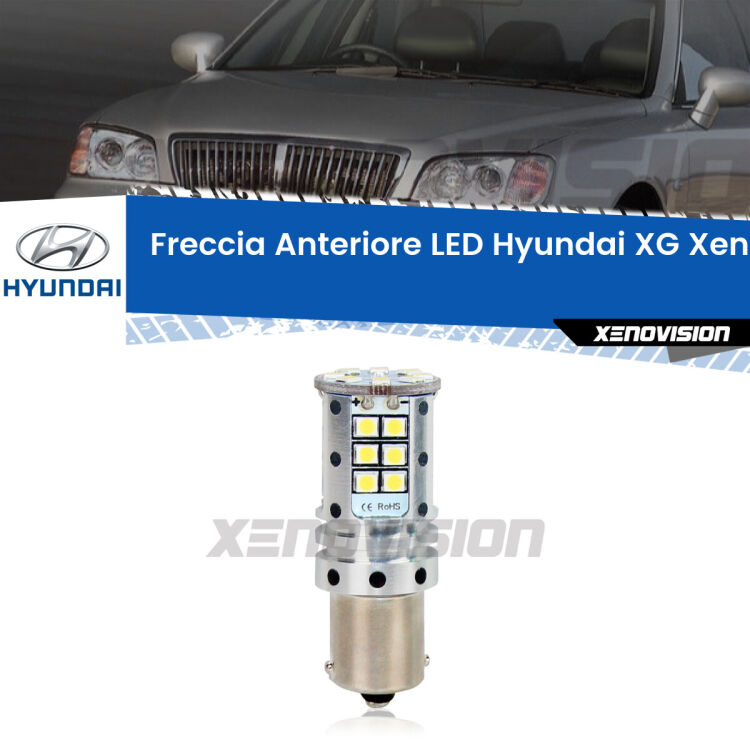 0 Freccia Anteriore LED Hyundai XG: Xenovision Arrow P21W <strong>LED </strong><strong>P21W</strong><strong> p</strong><strong><strong>e</strong>r freccia anteriore Hyundai XG</strong>. 8x volte più luce, No Hyperflash, dimensioni compatte. Qualità Massima.
