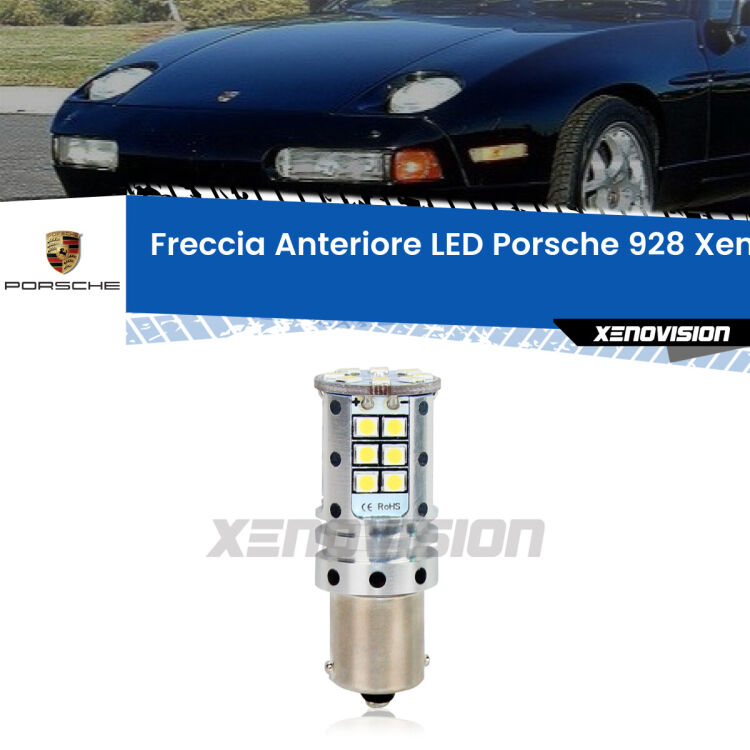 0 Freccia Anteriore LED Porsche 928: Xenovision Arrow P21W <strong>LED </strong><strong>P21W</strong><strong> p</strong><strong><strong>e</strong>r freccia anteriore Porsche 928</strong>. 8x volte più luce, No Hyperflash, dimensioni compatte. Qualità Massima.