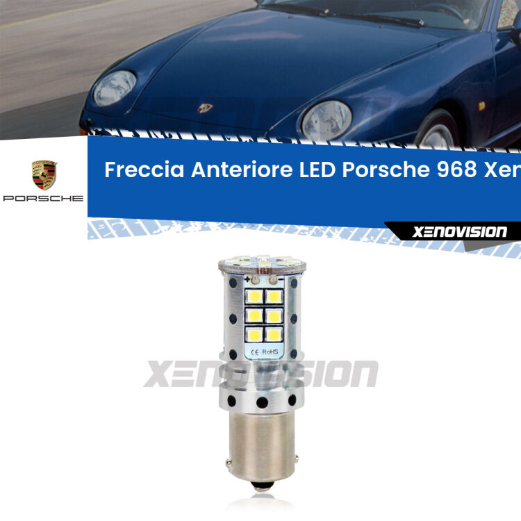 0 Freccia Anteriore LED Porsche 968: Xenovision Arrow P21W <strong>LED </strong><strong>P21W</strong><strong> p</strong><strong><strong>e</strong>r freccia anteriore Porsche 968</strong>. 8x volte più luce, No Hyperflash, dimensioni compatte. Qualità Massima.