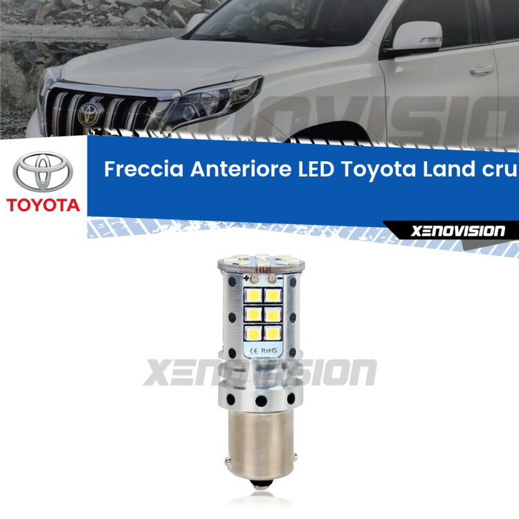 0 Freccia Anteriore LED Toyota Land cruiser: Xenovision Arrow P21W <strong>LED </strong><strong>P21W</strong><strong> p</strong><strong><strong>e</strong>r freccia anteriore Toyota Land cruiser</strong>. 8x volte più luce, No Hyperflash, dimensioni compatte. Qualità Massima.