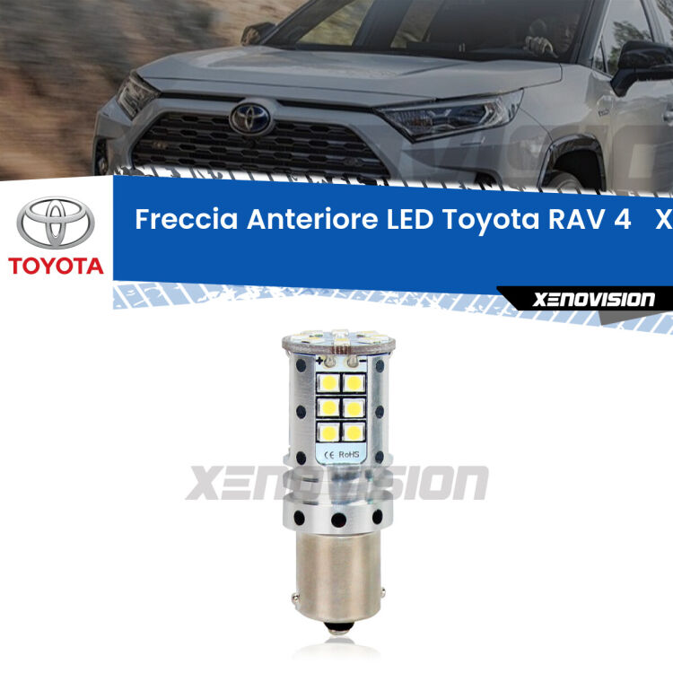 0 Freccia Anteriore LED Toyota RAV 4 : Xenovision Arrow P21W <strong>LED </strong><strong>P21W</strong><strong> p</strong><strong><strong>e</strong>r freccia anteriore Toyota RAV 4 </strong>. 8x volte più luce, No Hyperflash, dimensioni compatte. Qualità Massima.