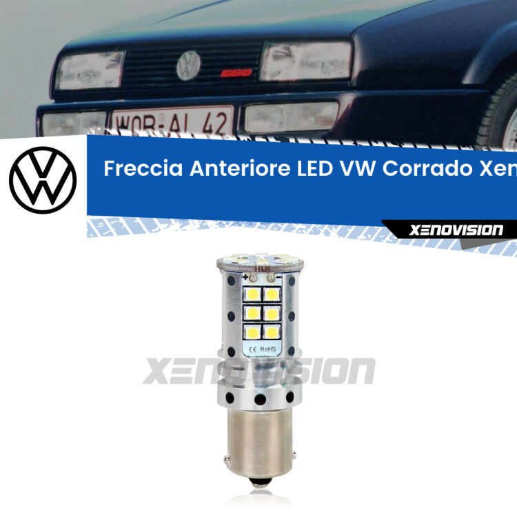 0 Freccia Anteriore LED VW Corrado: Xenovision Arrow P21W <strong>LED </strong><strong>P21W</strong><strong> p</strong><strong><strong>e</strong>r freccia anteriore VW Corrado</strong>. 8x volte più luce, No Hyperflash, dimensioni compatte. Qualità Massima.