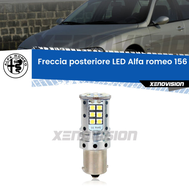 0 Freccia posteriore LED Alfa romeo 156: Xenovision Arrow P21W <strong>LED </strong><strong>P21W</strong><strong> p</strong><strong><strong>e</strong>r freccia posteriore Alfa romeo 156</strong>. 8x volte più luce, No Hyperflash, dimensioni compatte. Qualità Massima.
