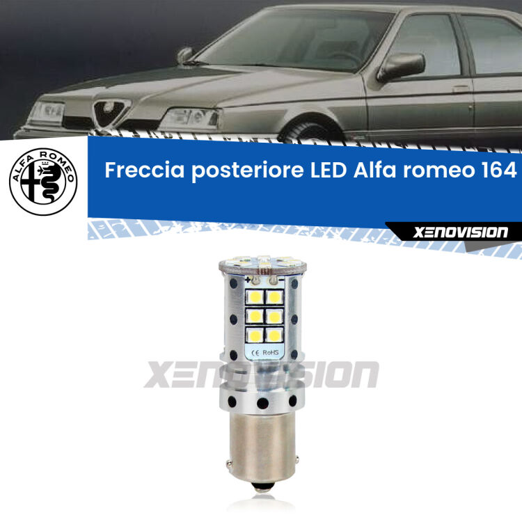 0 Freccia posteriore LED Alfa romeo 164: Xenovision Arrow P21W <strong>LED </strong><strong>P21W</strong><strong> p</strong><strong><strong>e</strong>r freccia posteriore Alfa romeo 164</strong>. 8x volte più luce, No Hyperflash, dimensioni compatte. Qualità Massima.