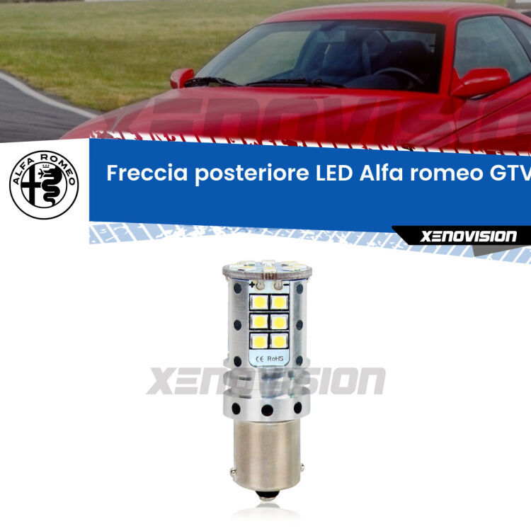 0 Freccia posteriore LED Alfa romeo GTV: Xenovision Arrow P21W <strong>LED </strong><strong>P21W</strong><strong> p</strong><strong><strong>e</strong>r freccia posteriore Alfa romeo GTV</strong>. 8x volte più luce, No Hyperflash, dimensioni compatte. Qualità Massima.