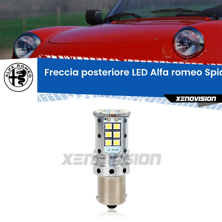 0 Freccia posteriore LED Alfa romeo Spider: Xenovision Arrow P21W <strong>LED </strong><strong>P21W</strong><strong> p</strong><strong><strong>e</strong>r freccia posteriore Alfa romeo Spider</strong>. 8x volte più luce, No Hyperflash, dimensioni compatte. Qualità Massima.