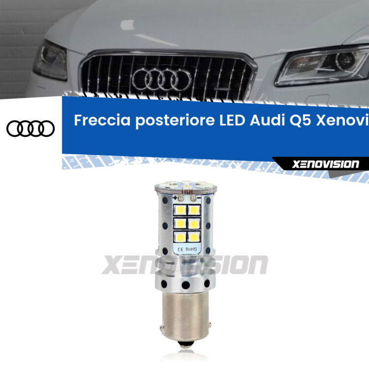 0 Freccia posteriore LED Audi Q5: Xenovision Arrow P21W <strong>LED </strong><strong>P21W</strong><strong> p</strong><strong><strong>e</strong>r freccia posteriore Audi Q5</strong>. 8x volte più luce, No Hyperflash, dimensioni compatte. Qualità Massima.