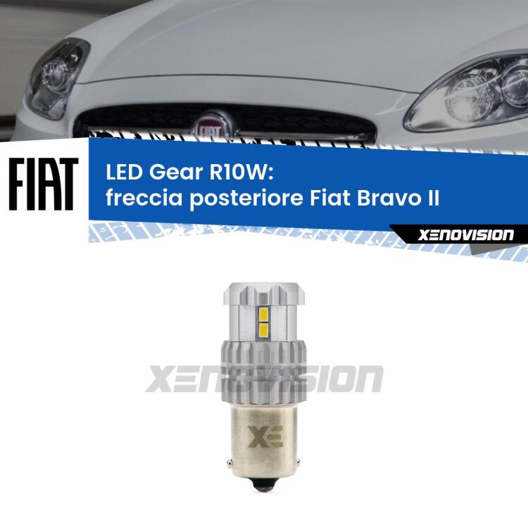 0 Freccia posteriore LED Fiat Bravo II 2006 - 2014: R10W Gear <strong>LED R10W per </strong><strong>Freccia posteriore Fiat Bravo II 2006 - 2014</strong><strong>. </strong> 3x più luce, compatta. Top Quality.