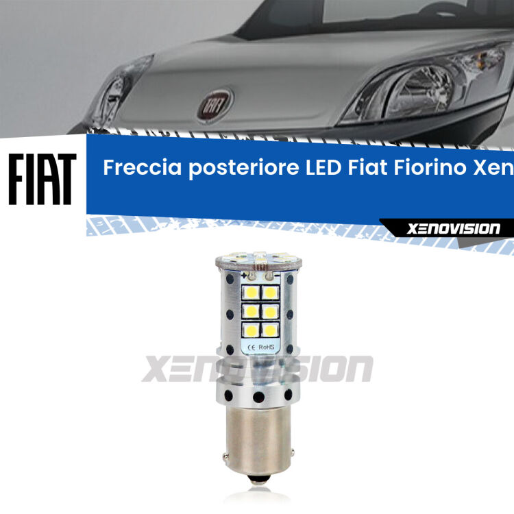 0 Freccia posteriore LED Fiat Fiorino: Xenovision Arrow P21W <strong>LED </strong><strong>P21W</strong><strong> p</strong><strong><strong>e</strong>r freccia posteriore Fiat Fiorino</strong>. 8x volte più luce, No Hyperflash, dimensioni compatte. Qualità Massima.