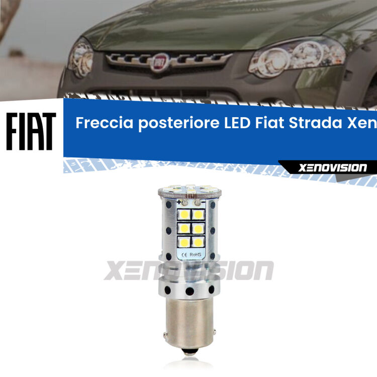 0 Freccia posteriore LED Fiat Strada: Xenovision Arrow P21W <strong>LED </strong><strong>P21W</strong><strong> p</strong><strong><strong>e</strong>r freccia posteriore Fiat Strada</strong>. 8x volte più luce, No Hyperflash, dimensioni compatte. Qualità Massima.
