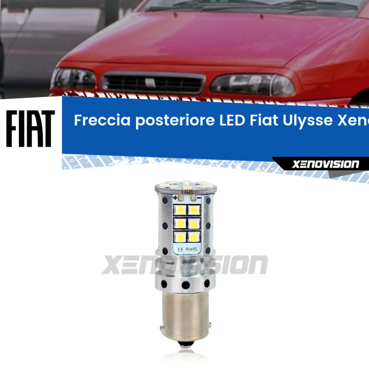 0 Freccia posteriore LED Fiat Ulysse: Xenovision Arrow P21W <strong>LED </strong><strong>P21W</strong><strong> p</strong><strong><strong>e</strong>r freccia posteriore Fiat Ulysse</strong>. 8x volte più luce, No Hyperflash, dimensioni compatte. Qualità Massima.