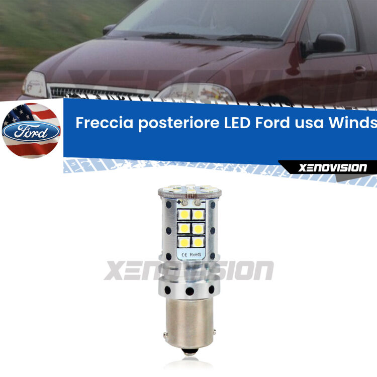 0 Freccia posteriore LED Ford usa Windstar: Xenovision Arrow P21W <strong>LED </strong><strong>P21W</strong><strong> p</strong><strong><strong>e</strong>r freccia posteriore Ford usa Windstar</strong>. 8x volte più luce, No Hyperflash, dimensioni compatte. Qualità Massima.