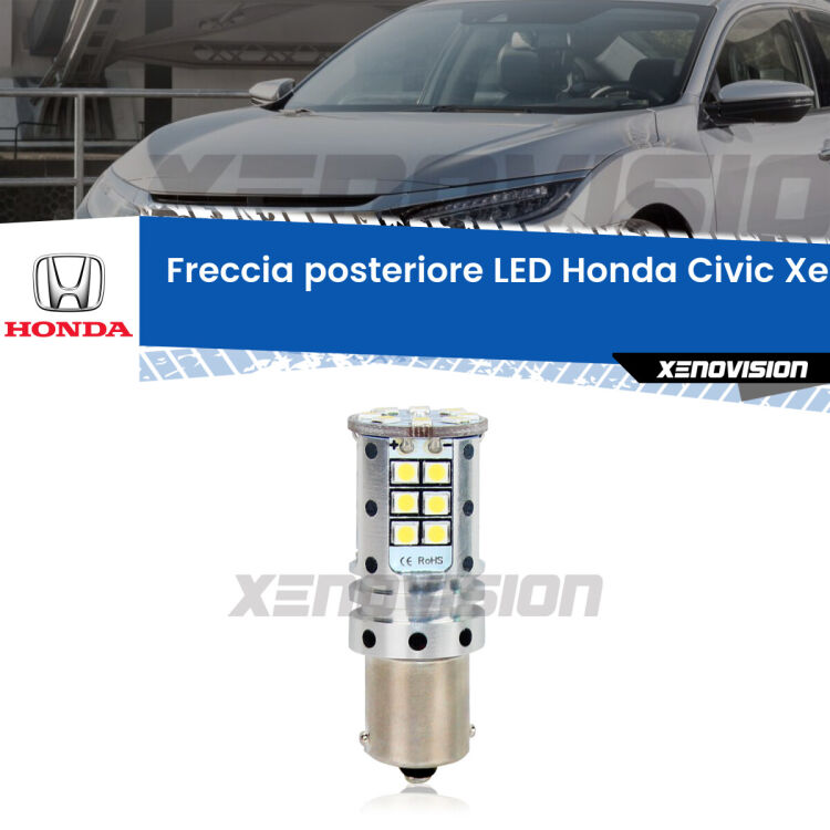 0 Freccia posteriore LED Honda Civic: Xenovision Arrow P21W <strong>LED </strong><strong>P21W</strong><strong> p</strong><strong><strong>e</strong>r freccia posteriore Honda Civic</strong>. 8x volte più luce, No Hyperflash, dimensioni compatte. Qualità Massima.