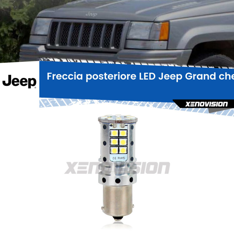 0 Freccia posteriore LED Jeep Grand cherokee : Xenovision Arrow P21W <strong>LED </strong><strong>P21W</strong><strong> p</strong><strong><strong>e</strong>r freccia posteriore Jeep Grand cherokee </strong>. 8x volte più luce, No Hyperflash, dimensioni compatte. Qualità Massima.