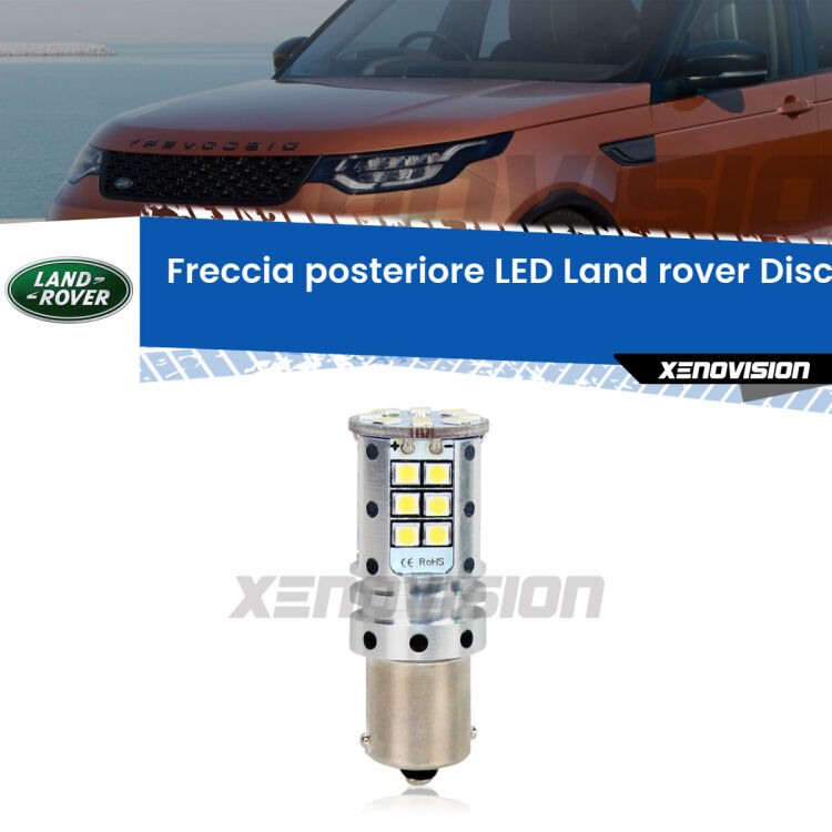 0 Freccia posteriore LED Land rover Discovery II: Xenovision Arrow P21W <strong>LED </strong><strong>P21W</strong><strong> p</strong><strong><strong>e</strong>r freccia posteriore Land rover Discovery II</strong>. 8x volte più luce, No Hyperflash, dimensioni compatte. Qualità Massima.