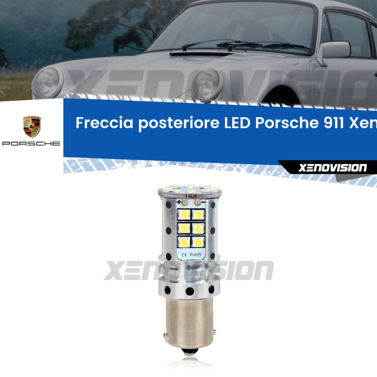 0 Freccia posteriore LED Porsche 911: Xenovision Arrow P21W <strong>LED </strong><strong>P21W</strong><strong> p</strong><strong><strong>e</strong>r freccia posteriore Porsche 911</strong>. 8x volte più luce, No Hyperflash, dimensioni compatte. Qualità Massima.