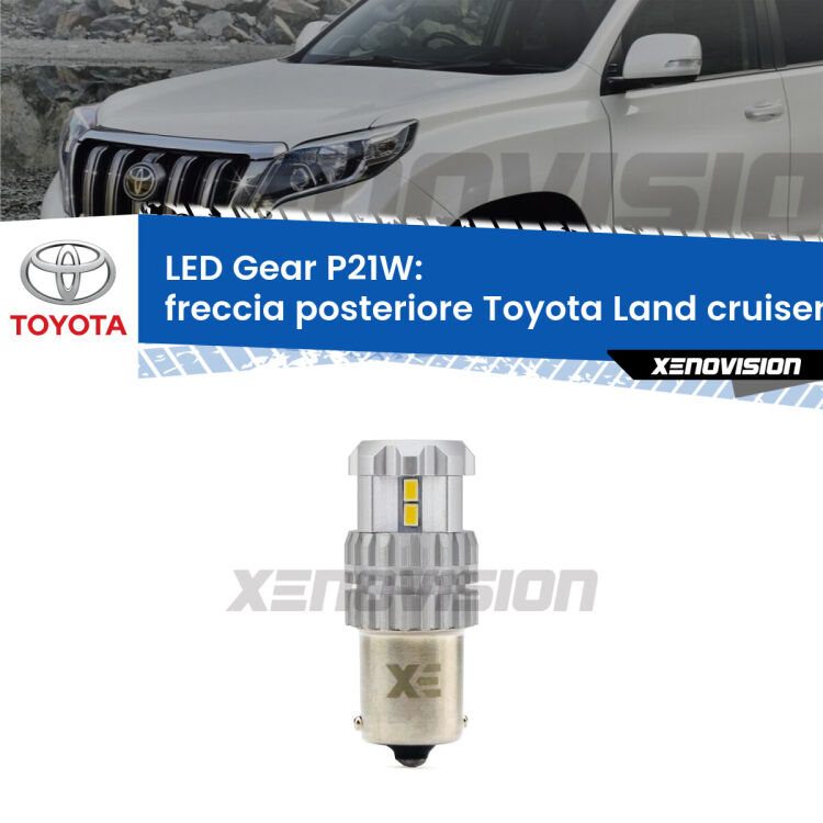 <strong>LED P21W per </strong><strong>Freccia posteriore Toyota Land cruiser 80 (J80) 1990 - 1997</strong><strong>. </strong>Richiede resistenze per eliminare lampeggio rapido, 3x più luce, compatta. Top Quality.

<strong>Freccia posteriore LED per Toyota Land cruiser 80</strong> J80 1990 - 1997. Lampada <strong>P21W</strong>. Usa delle resistenze per eliminare lampeggio rapido.