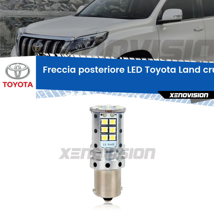 0 Freccia posteriore LED Toyota Land cruiser: Xenovision Arrow P21W <strong>LED </strong><strong>P21W</strong><strong> p</strong><strong><strong>e</strong>r freccia posteriore Toyota Land cruiser</strong>. 8x volte più luce, No Hyperflash, dimensioni compatte. Qualità Massima.