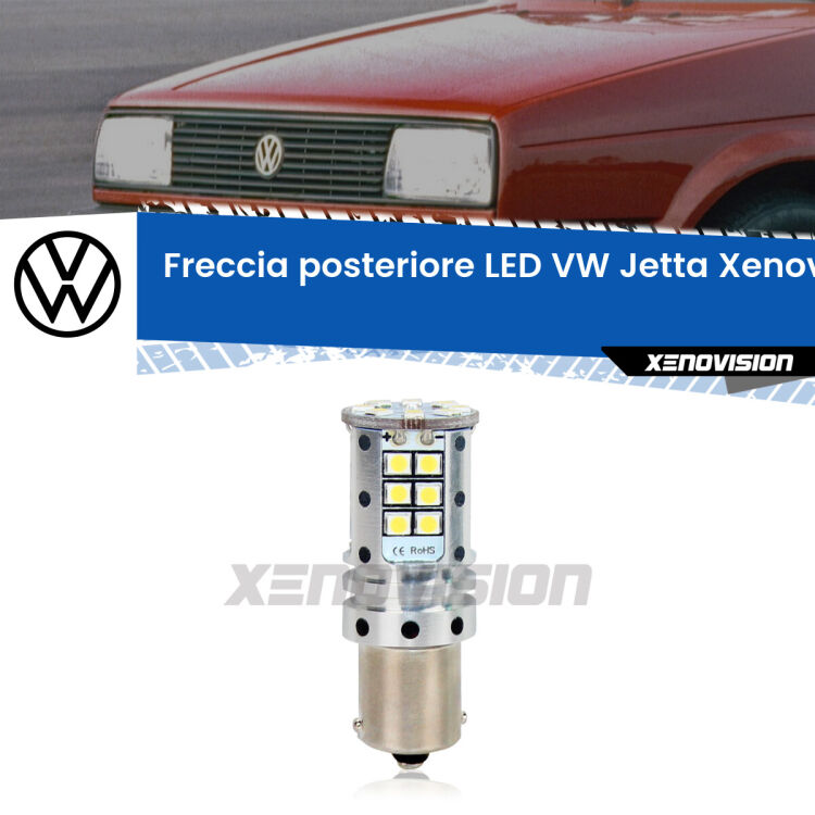 0 Freccia posteriore LED VW Jetta: Xenovision Arrow P21W <strong>LED </strong><strong>P21W</strong><strong> p</strong><strong><strong>e</strong>r freccia posteriore VW Jetta</strong>. 8x volte più luce, No Hyperflash, dimensioni compatte. Qualità Massima.
