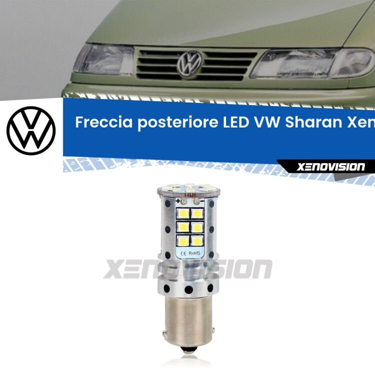 0 Freccia posteriore LED VW Sharan: Xenovision Arrow P21W <strong>LED </strong><strong>P21W</strong><strong> p</strong><strong><strong>e</strong>r freccia posteriore VW Sharan</strong>. 8x volte più luce, No Hyperflash, dimensioni compatte. Qualità Massima.