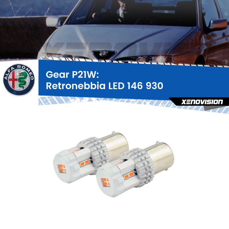 0 GEAR P21W: retronebbia LED Alfa romeo 146 (930) 1994-2001 <p>Coppia <strong>LED P21W Rossi per </strong><strong>Retronebbia</strong> <strong>Alfa romeo</strong> <strong>146 </strong>(930) 1994 - 2001: ultracompatti, illuminazione a 360 gradi e Canbus. Qualità Massima.</p>
<div> </div>