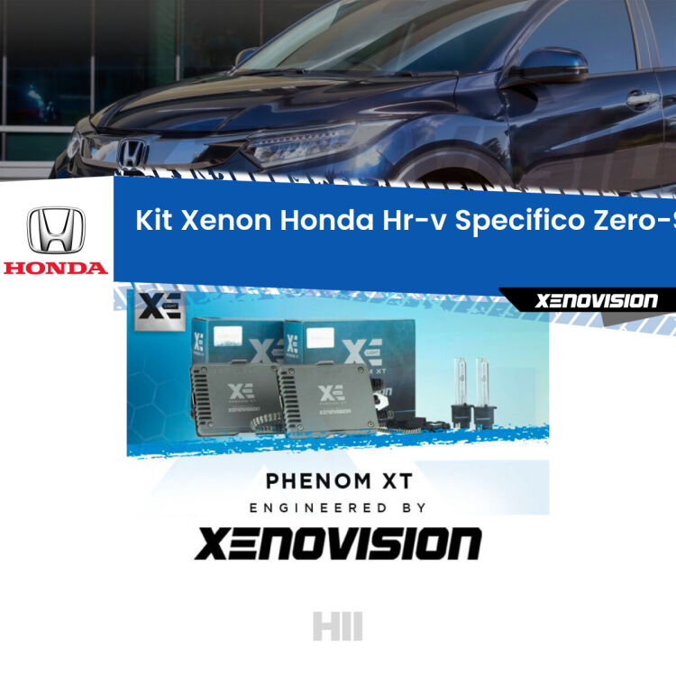 <strong>Kit Xenon </strong><strong>H11 </strong><strong>Professionale</strong> per Honda Hr-v RU (a parabola doppia). Taglio di luce perfetto, zero spie e riverberi. Leggendaria elettronica Canbus Xenovision. Qualità Massima Garantita.