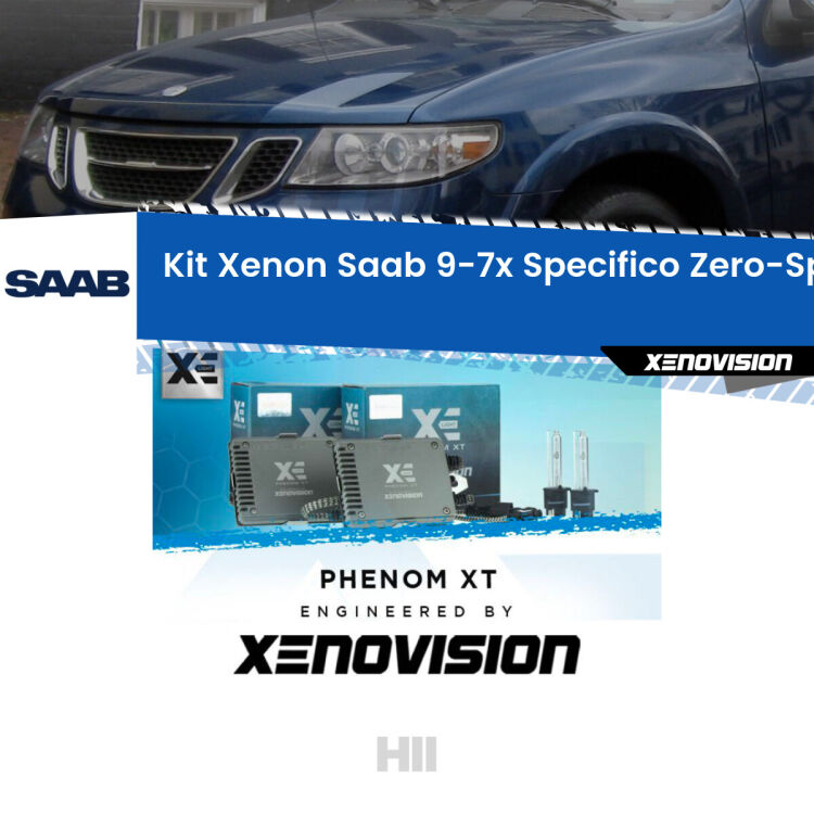 <strong>Kit Xenon </strong><strong>H11 </strong><strong>Professionale</strong> per Saab 9-7x  (2004 - 2008). Taglio di luce perfetto, zero spie e riverberi. Leggendaria elettronica Canbus Xenovision. Qualità Massima Garantita.
