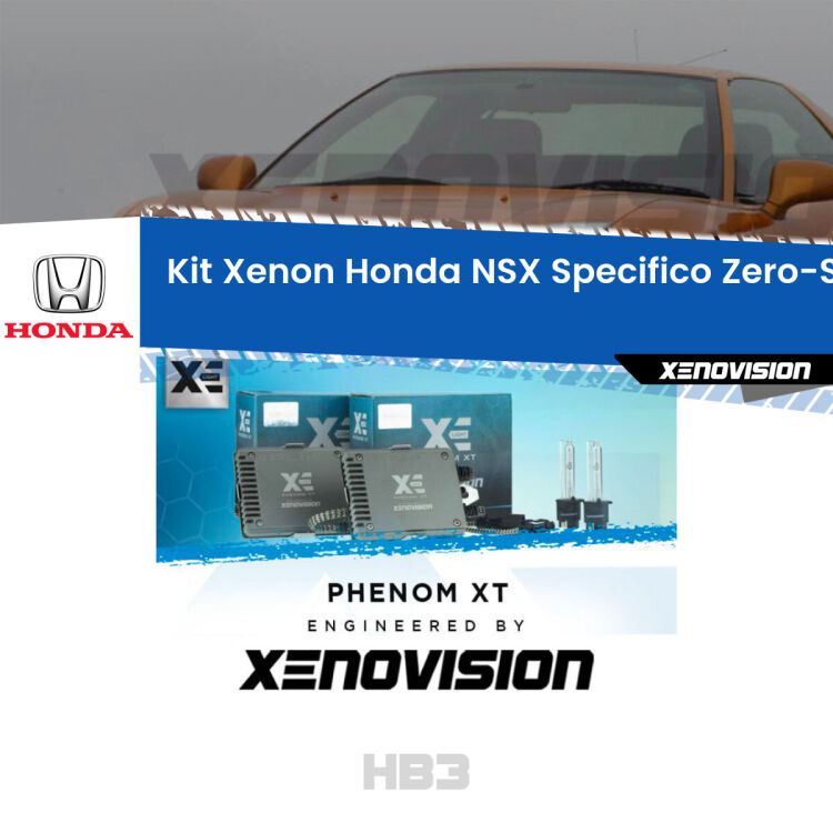 0 HB3: Kit Xenon Honda NSX Specifico Zero-Spie <strong>Kit Xenon </strong><strong>HB3 </strong><strong>Professionale</strong> per Honda NSX. Taglio di luce perfetto, zero spie e riverberi. Leggendaria elettronica Canbus Xenovision. Qualità Massima Garantita.