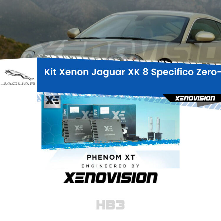 <strong>Kit Xenon&nbsp;</strong><strong>HB3&nbsp;</strong><strong>Professionale</strong>&nbsp;per Jaguar XK 8. Taglio di luce perfetto, zero spie e riverberi. Leggendaria elettronica Canbus Xenovision. Qualit&agrave; Massima Garantita.