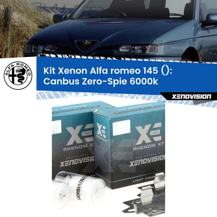 0 Kit Xenon Alfa romeo 145 ((1994 - 2001)) H1 Canbus <strong>Kit Xenon </strong><strong>H1 </strong><strong>Professionale</strong> per fari anabbaglianti Alfa romeo 145 ((1994 - 2001)). Taglio di luce perfetto, zero riverberi. Canbus zero spie. Qualità Massima Garantita.