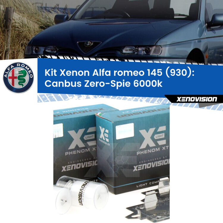 0 Kit Xenon Alfa romeo 145 930 (1994 - 2001) H1 Canbus <strong>Kit Xenon </strong><strong>H1 </strong><strong>Professionale</strong> per fari anabbaglianti Alfa romeo 145 930 (1994 - 2001). Taglio di luce perfetto, zero riverberi. Canbus zero spie. Qualità Massima Garantita.